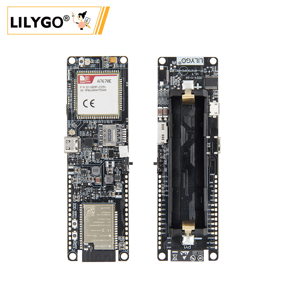 Esp32 Battery Holder Lipo - LILYGO T-A7670E ESP32 Module, Supports WiFi