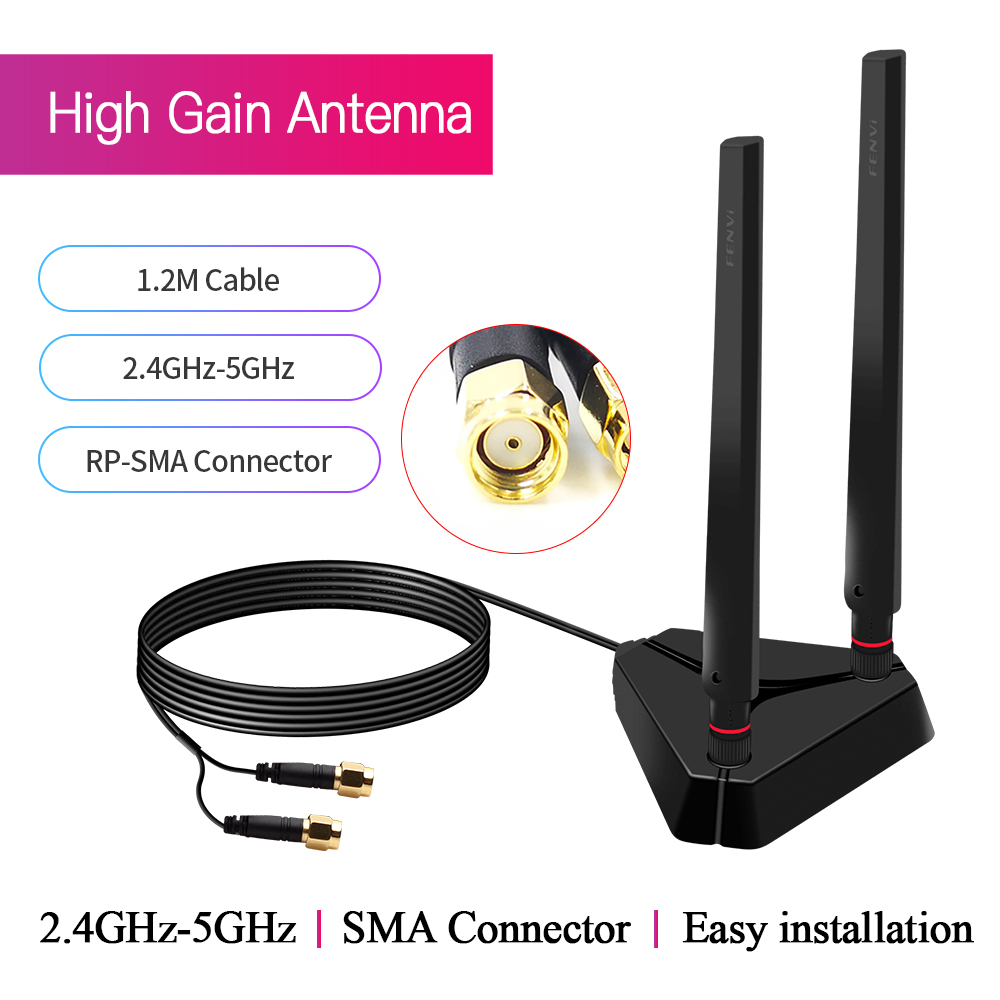 WiFi Antenna RP-SMA Male Conne - Ipex Connector ulasan dan harga