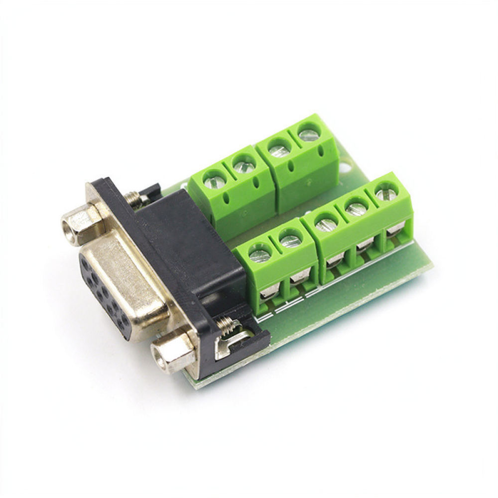 Solderless DB9 Connector For F - Screw Terminal Block ulasan dan harga
