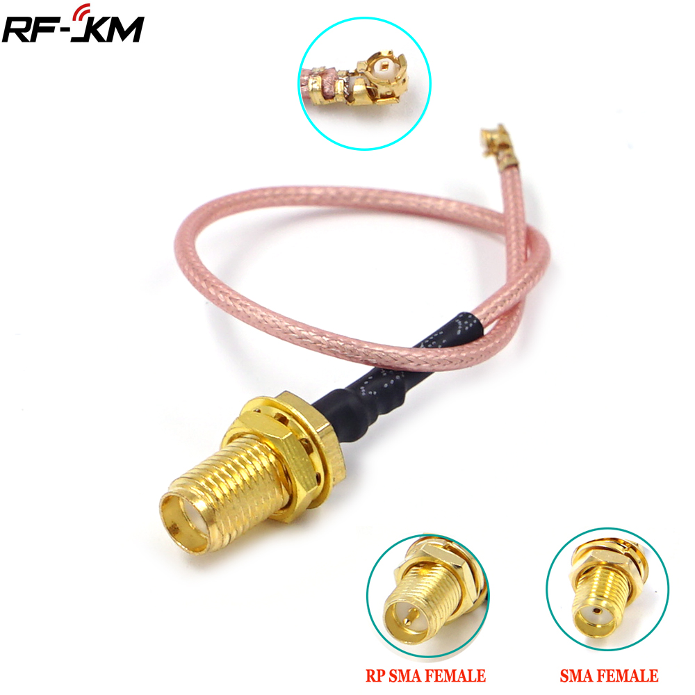 U.FL to RP-SMA SMA Female Male - Ipex Connector ulasan dan harga
